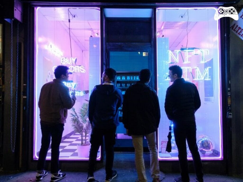 Maquina de venda de NFT