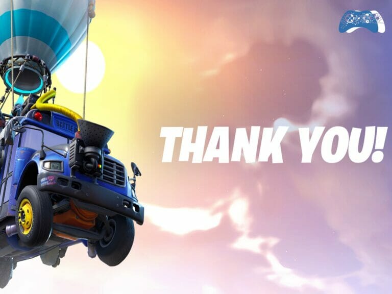 Fortnite obrigado