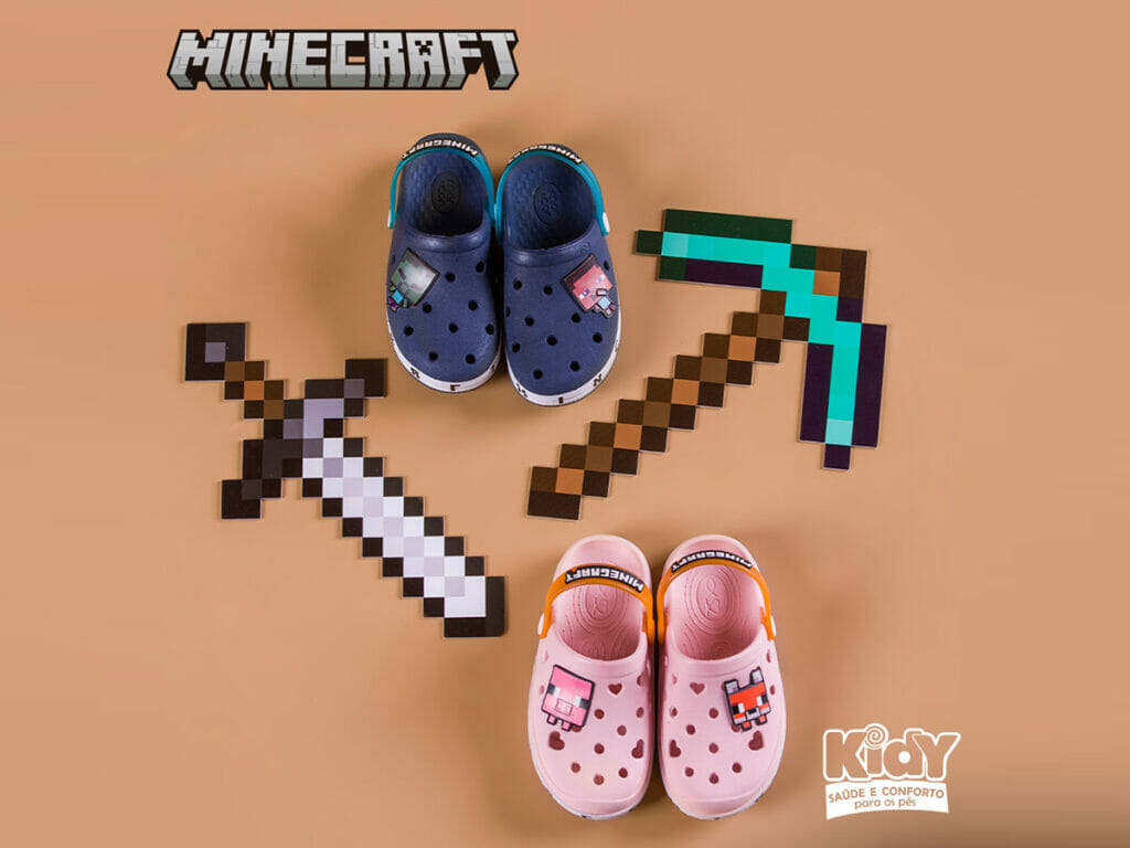 MINECRAFT calçados
