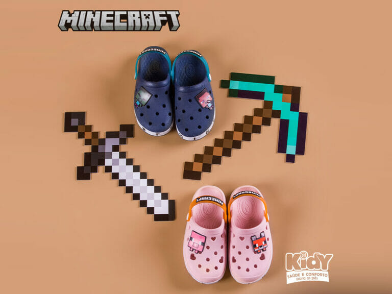 MINECRAFT calçados