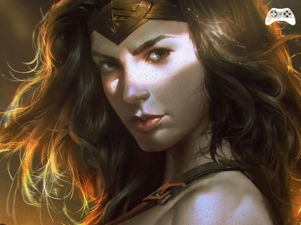 Mulher Maravilha Arte