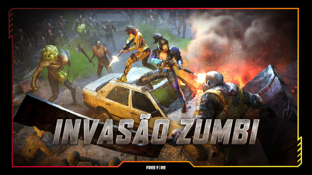 Free Fire Invasão zumbi