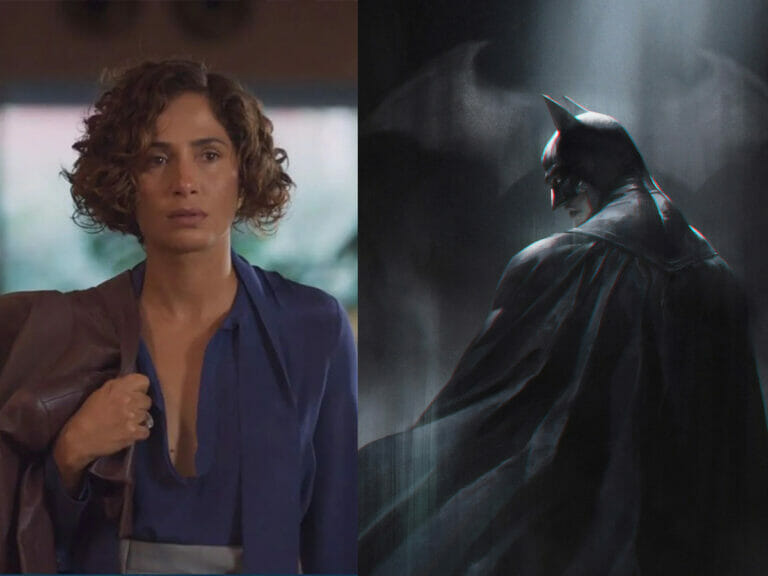 CAMILA PITANGA E BATMAN