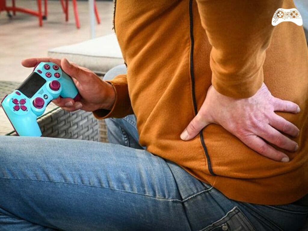 Jogador com Dor nas costas