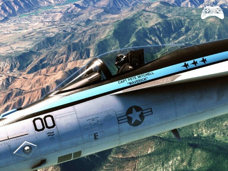 Top Gun Maverick Flight Simulator