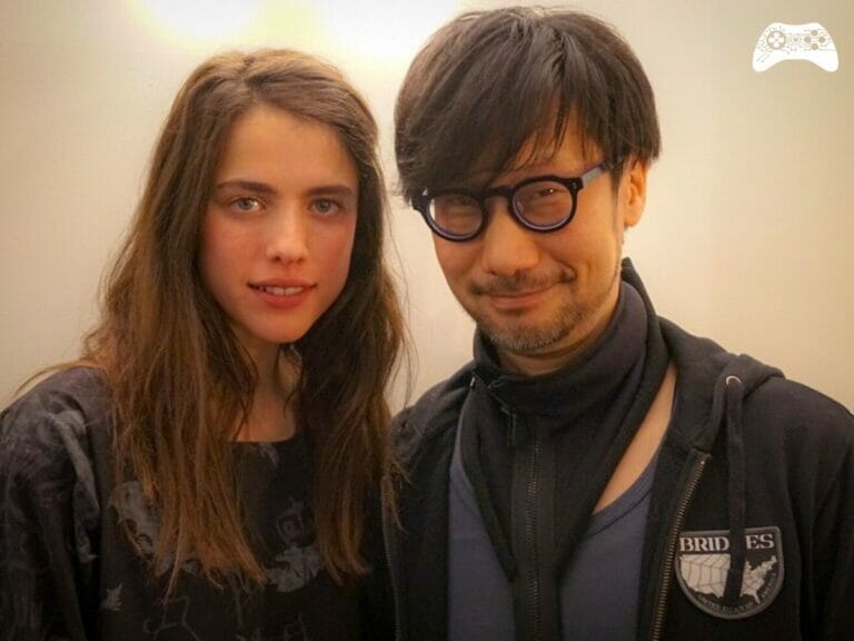 Hideo Kojima e Margaret Qualley