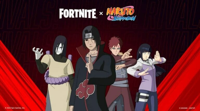 skins de naruto fortnite 2