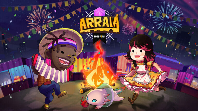 Free Fire Arraiá