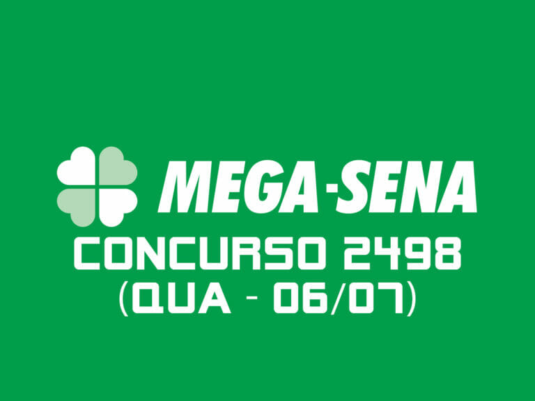 Mega Sena 2498