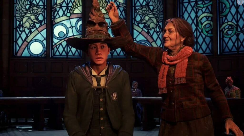 hogwarts legacy chapeu seletor