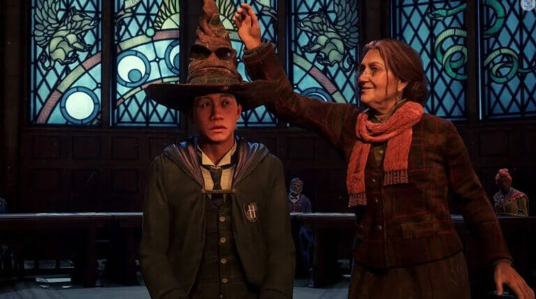 hogwarts legacy chapeu seletor