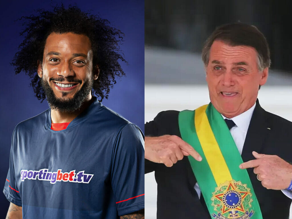 Marcelo e Jair Bolsonaro