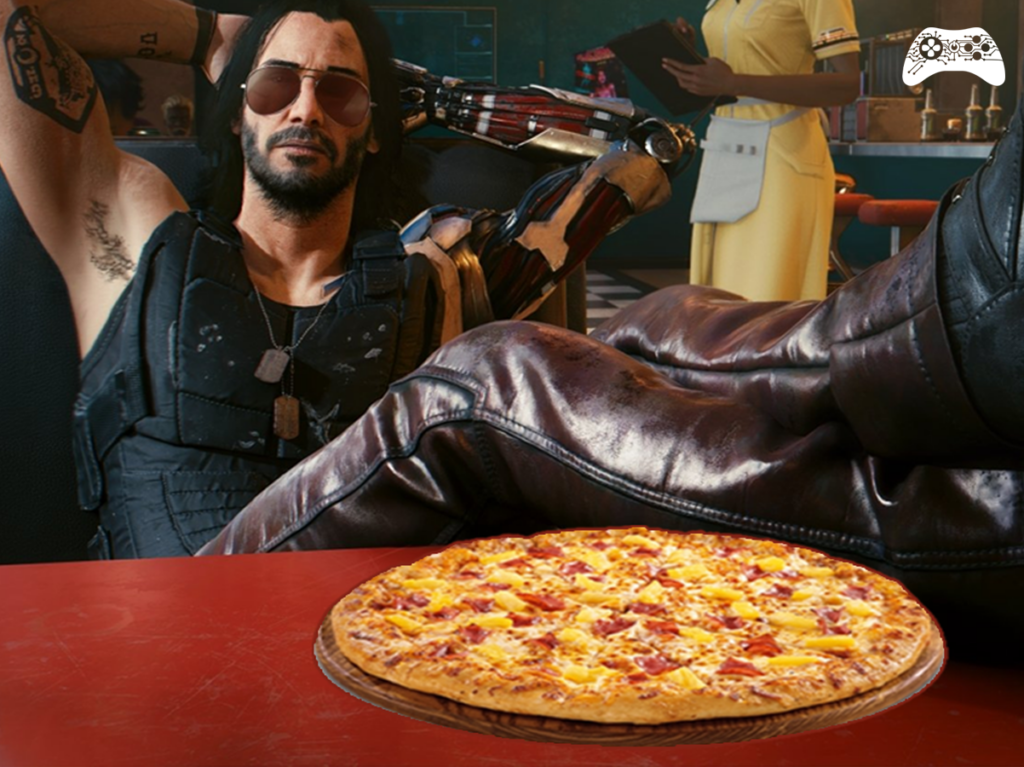 Cyberpunk 2077 Pizza