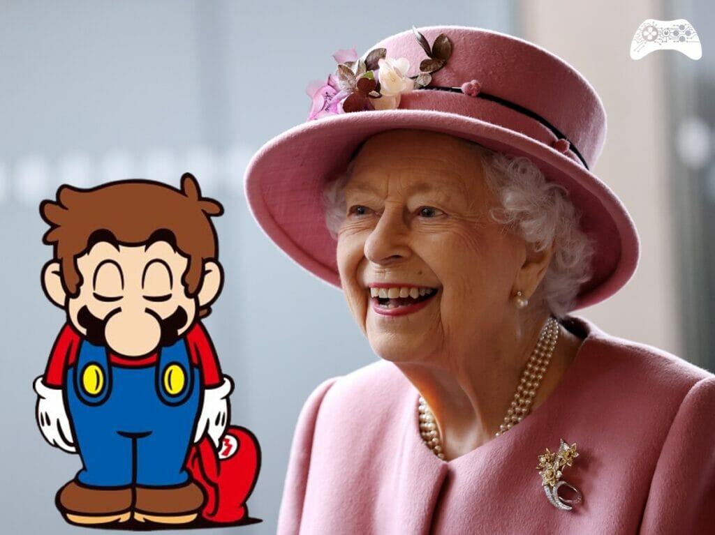 Rainha Elizabeth Mario