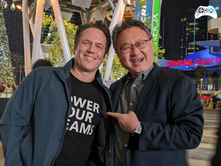 Shuhei Yoshida e Phil Spencer
