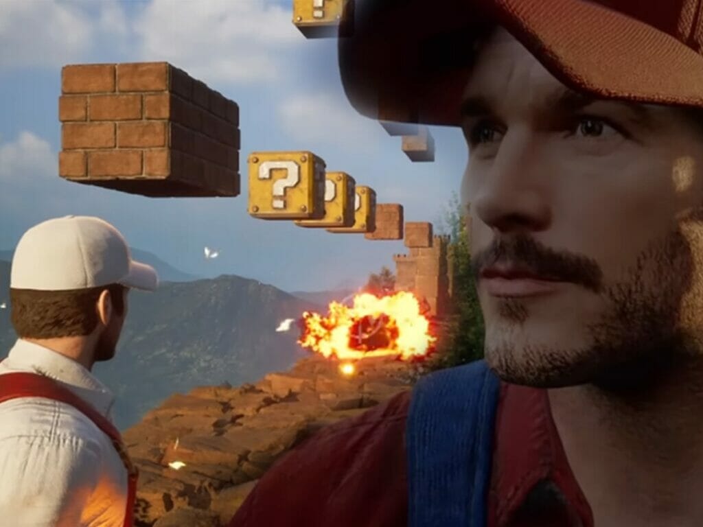 Chris Pratt de Super Mario Bros