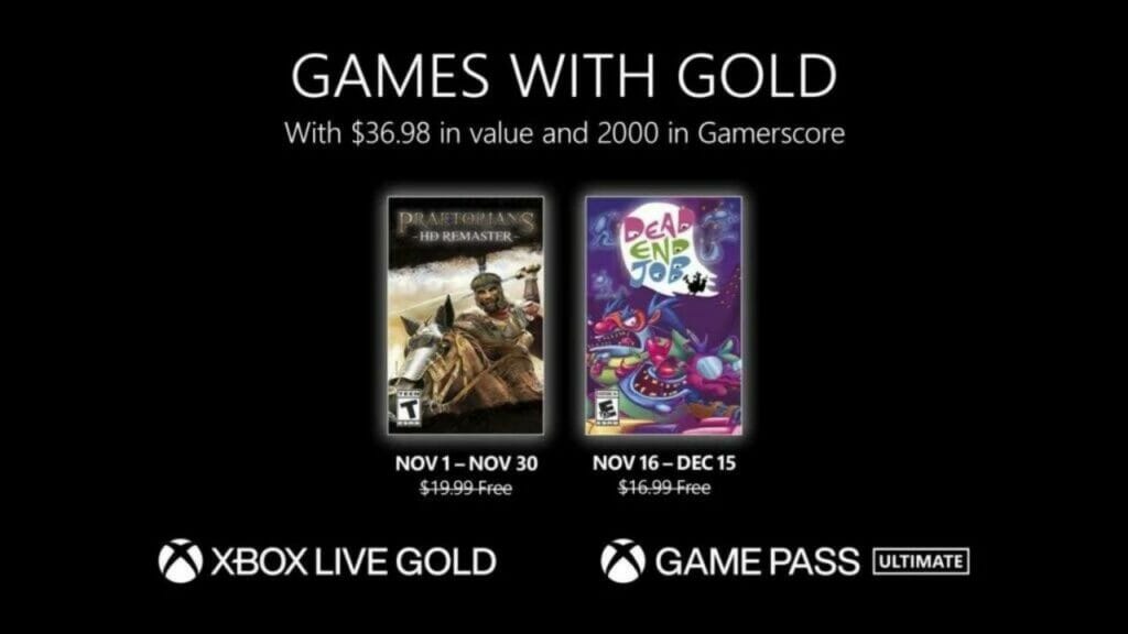 Games with Gold