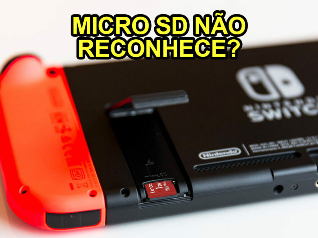 MICROS SD NÃO RECONHECE