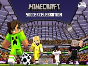 Minecraft SOCCER CELEBRATION