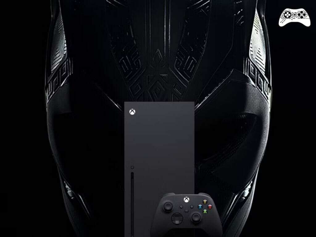 Xbox Series X Pantera Negra