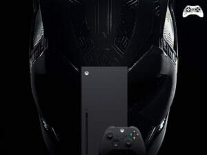 Xbox Series X Pantera Negra