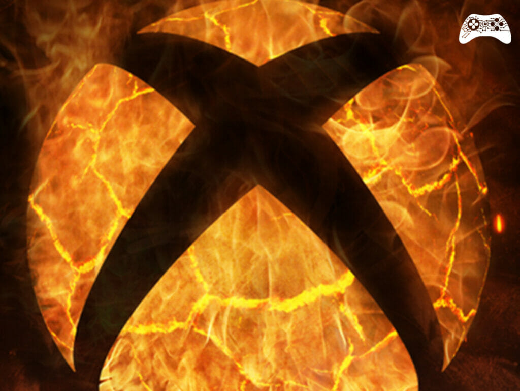 Xbox logo fogo
