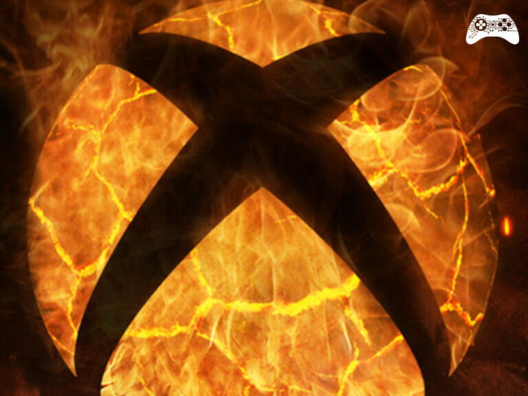 Xbox logo fogo