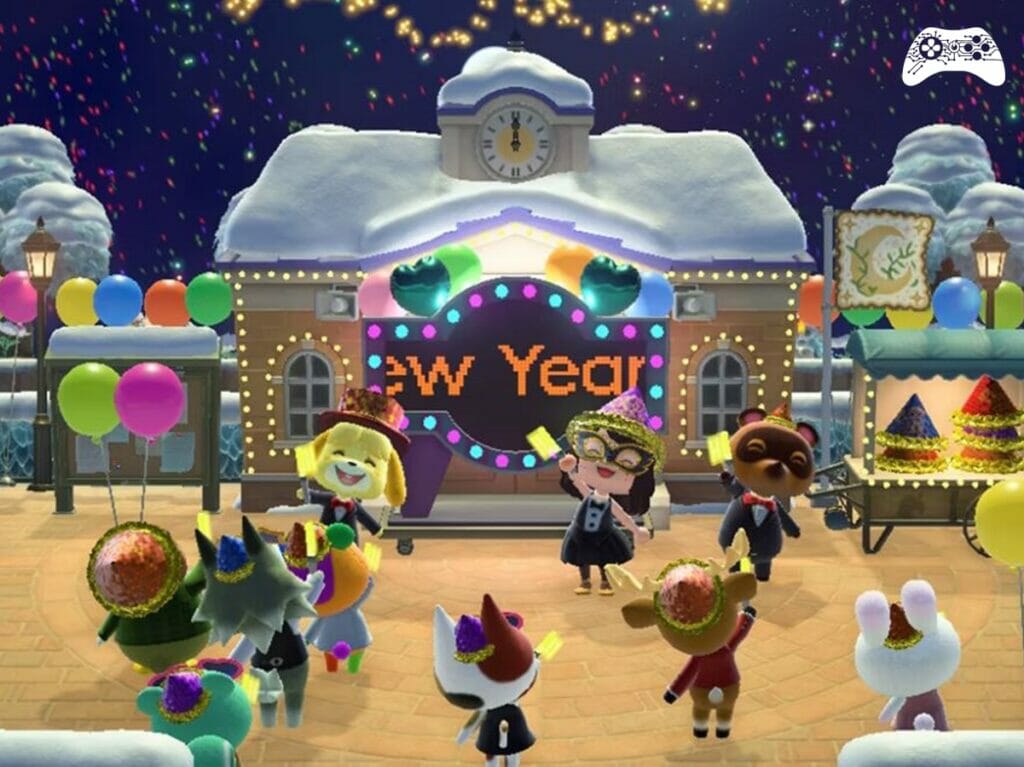 Animal Crossing Feliz Ano Novo