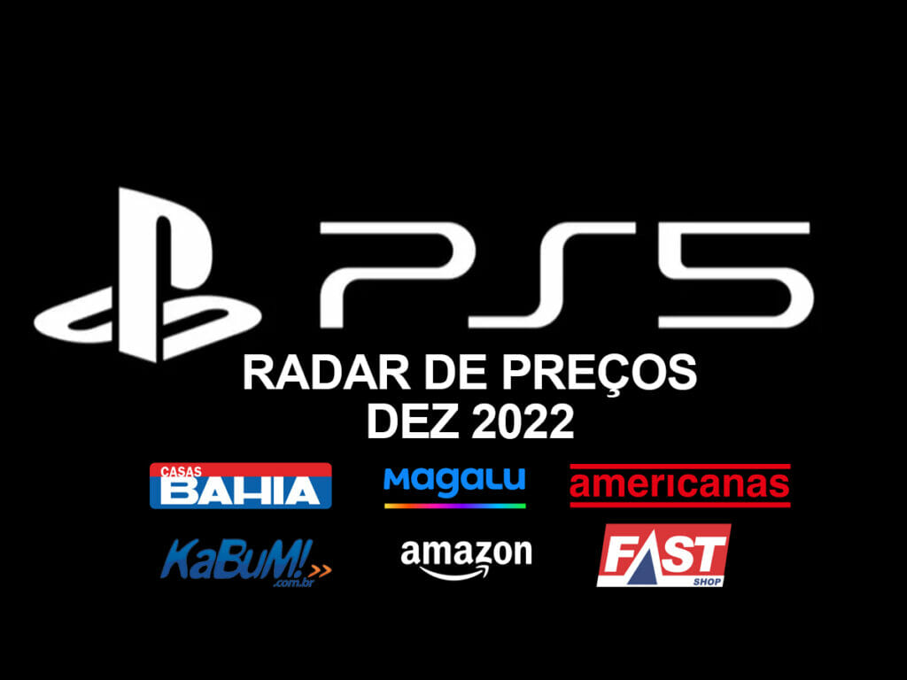 PS5 radar de preço