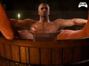 The Witcher 3 banheira