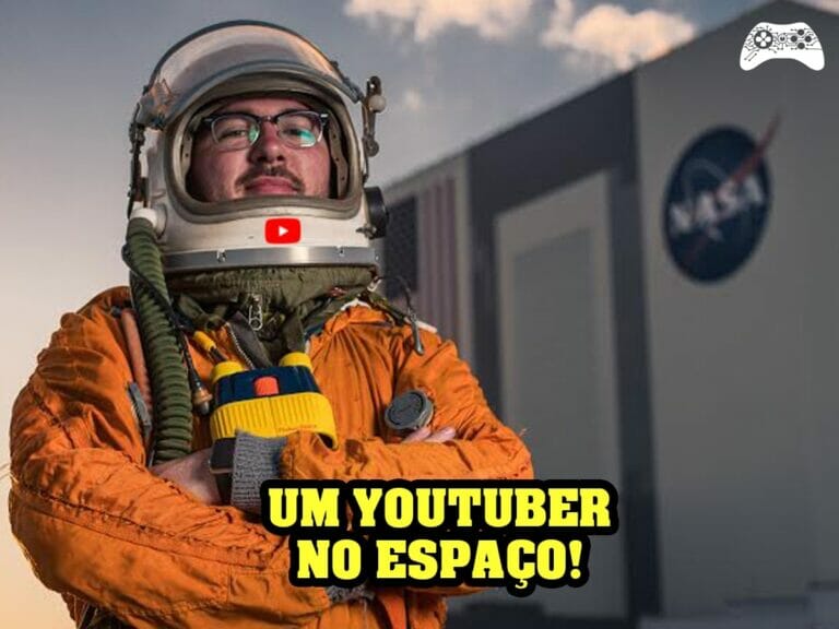 Um youtuber no espaco