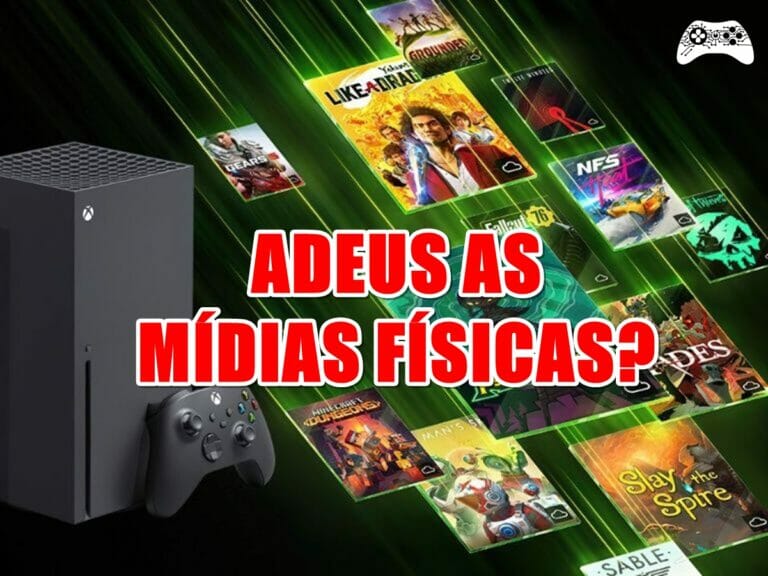 Xbox adeus midias fisicas