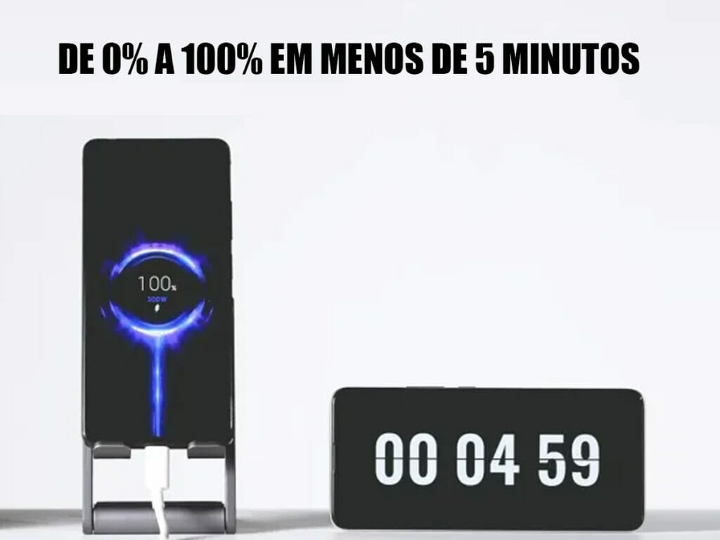 aomi celular que recarrega em menos de 5 minutos