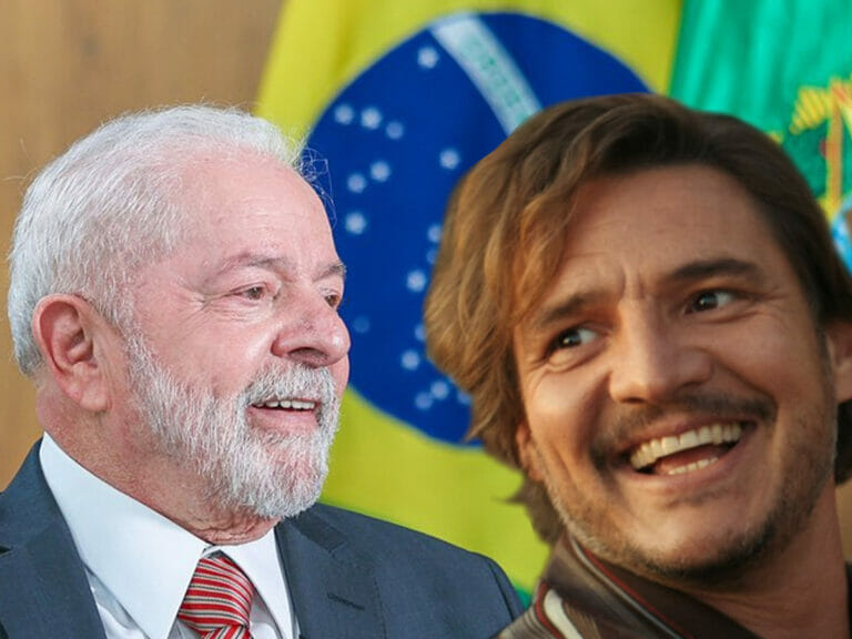 Lula and Pedro Pascal