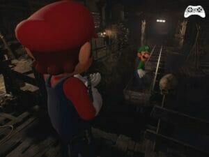 Resident Evil 4 mod Super Mario