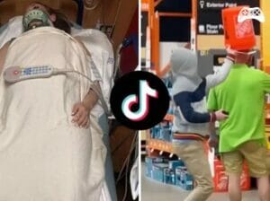 TikTok desafio de balde