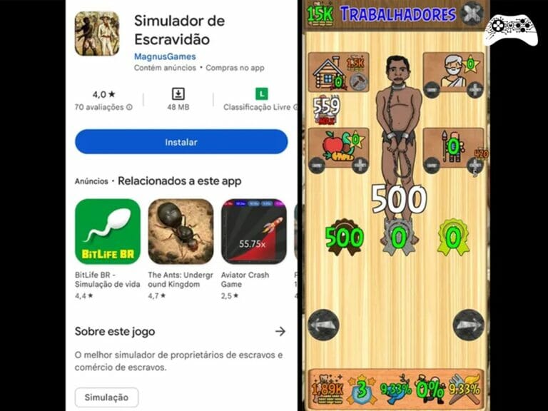 Simulador de escravidao