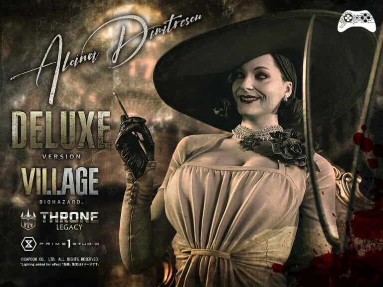 Resident Evil Village estatua