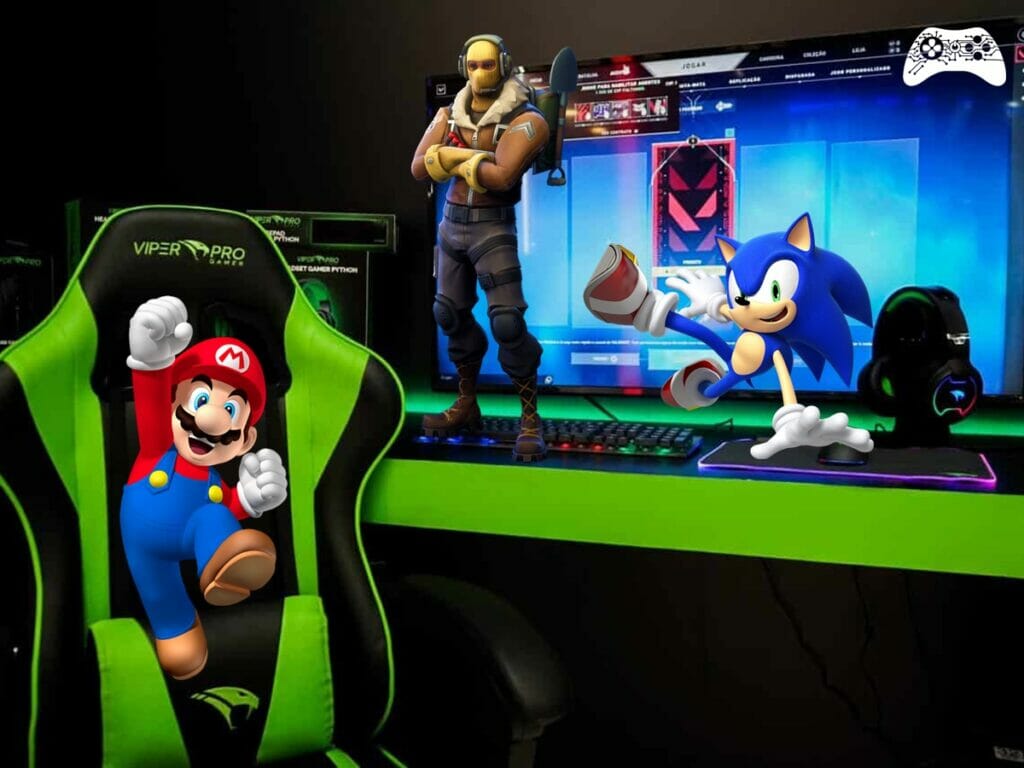 Viper Pro Gamer jogos crossovers