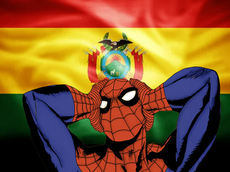 Homem aranha bolivia
