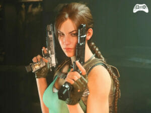Lara Croft Call of Duty