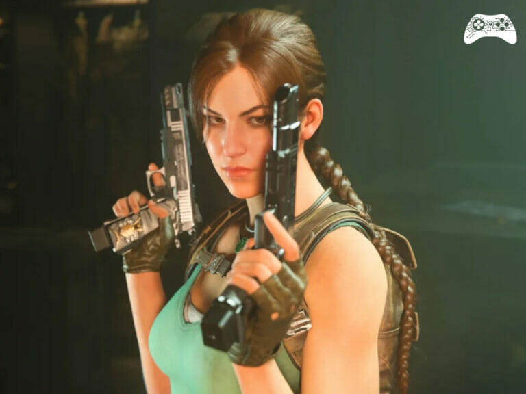 Lara Croft Call of Duty