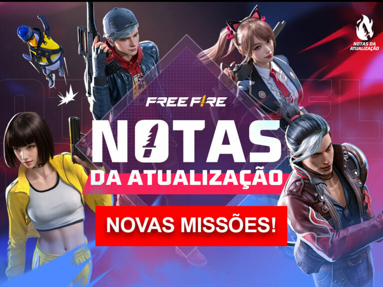 NOVAS MISSÕES FREE FIRE
