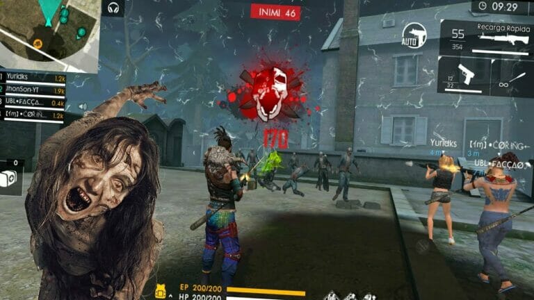 Free Fire mode zombie
