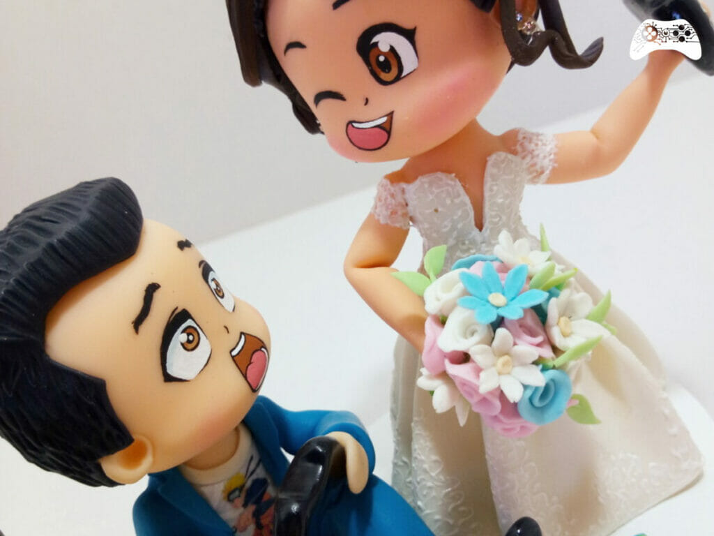 Boneco Casamento Videogame