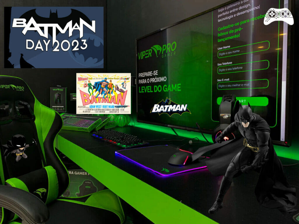 Viper Pro Gamer Batman Day 2023