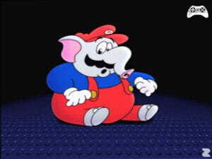 LUIZ do Comercial Super Mario Bros Wonder