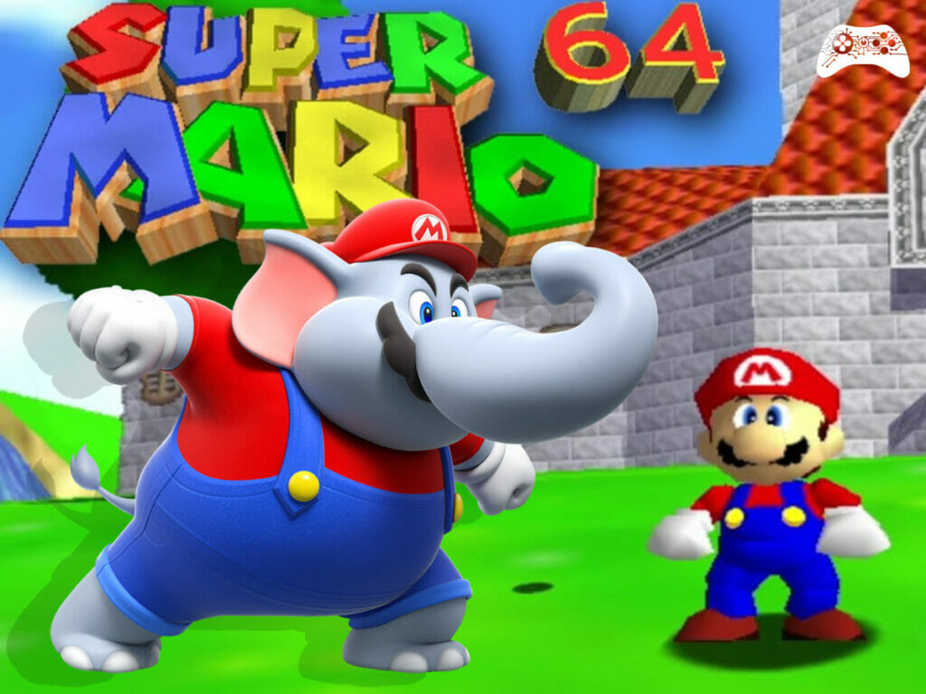 Super Mario 64 Elefante Wonder