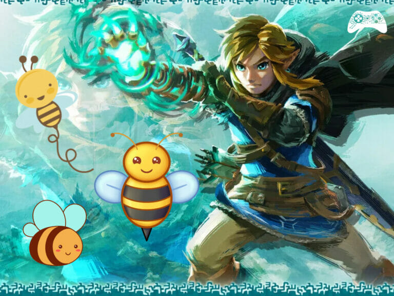 The Legend of Zelda Tears of the Kingdom abelhas