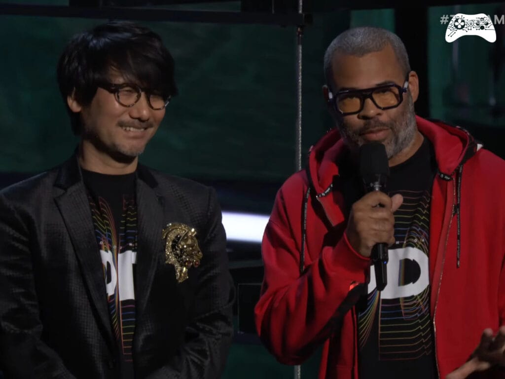 Hideo Kojima e Jordan Peele OD